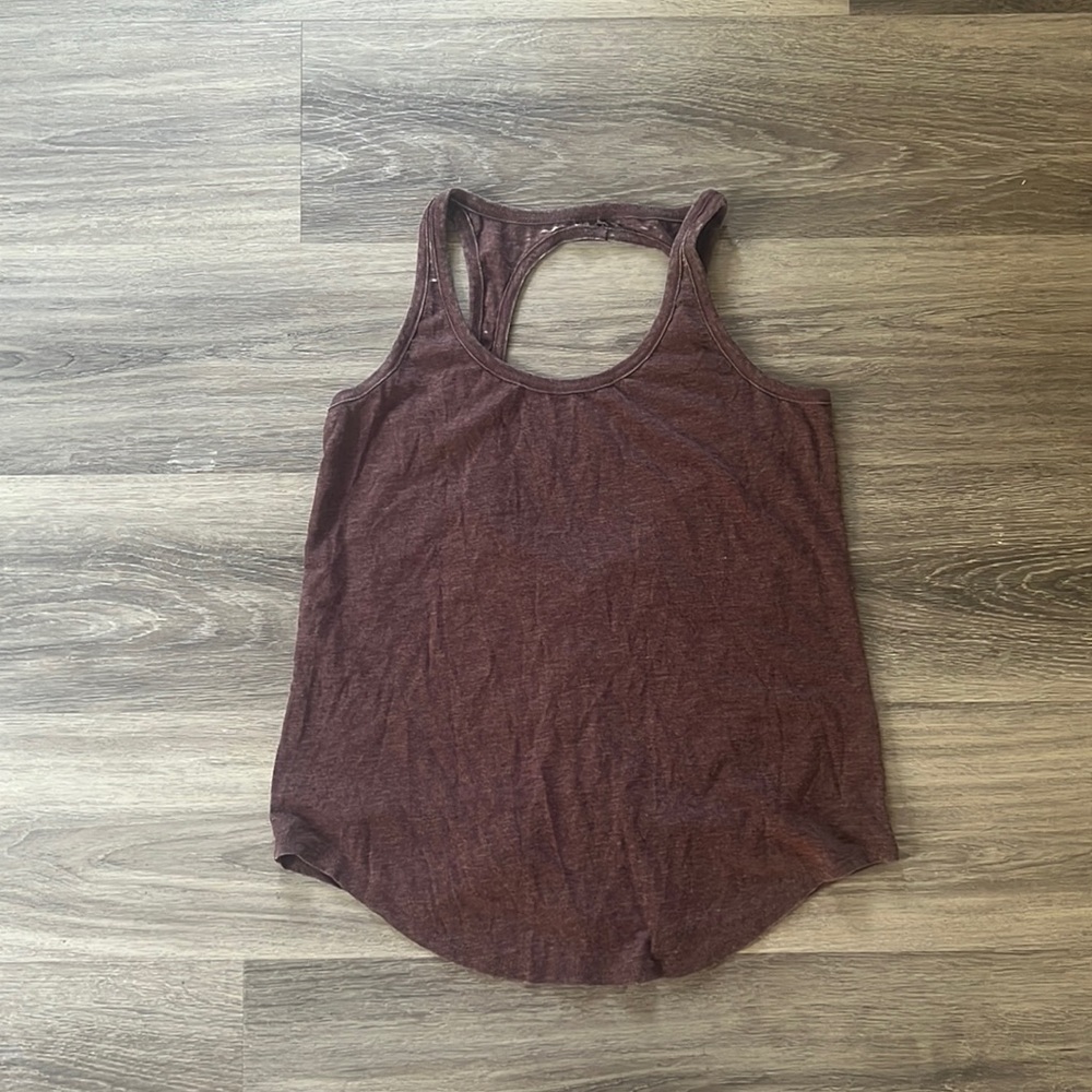 New Chaser Open Back Shirttail Jersey Tank Medium